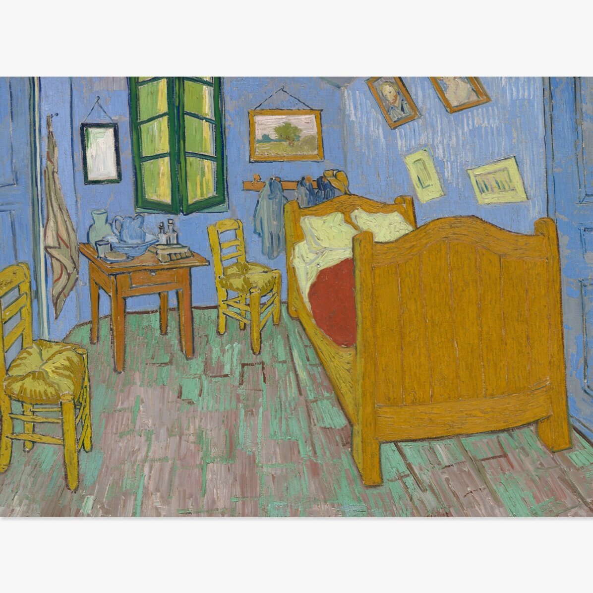 Póster apaisado - Vincent van Gogh - El dormitorio, 1889