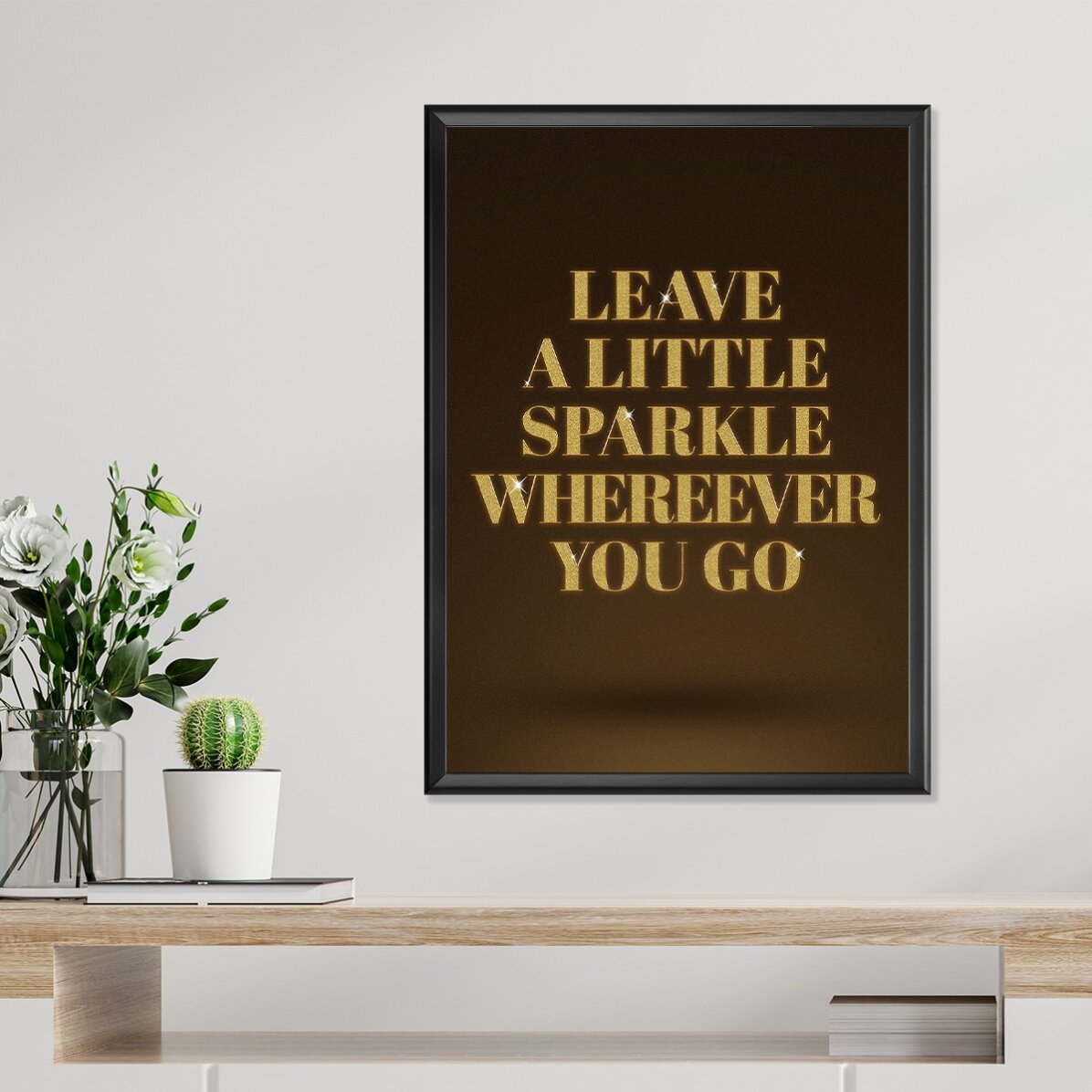 Cartel «Leave a spark»