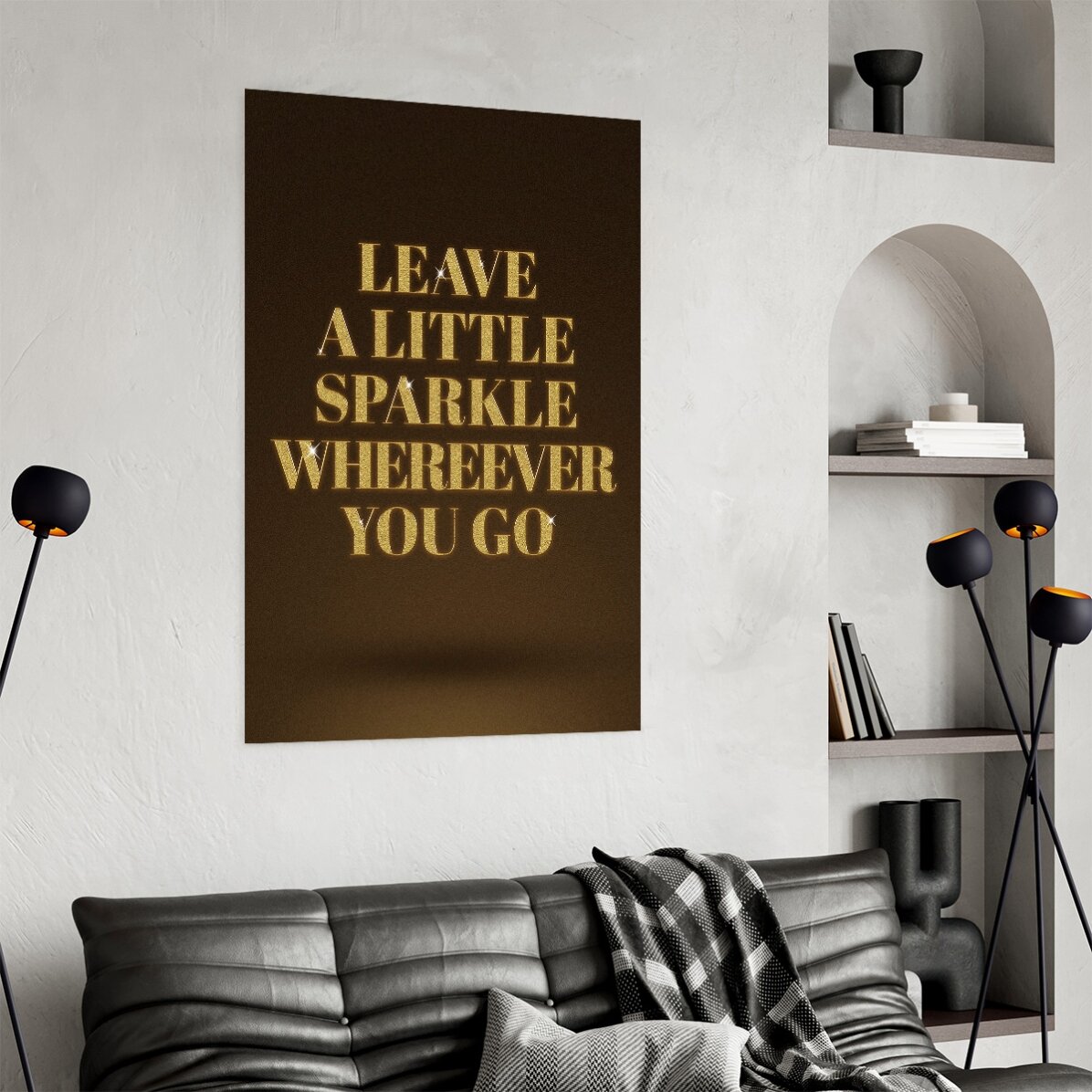 Cartel «Leave a spark»