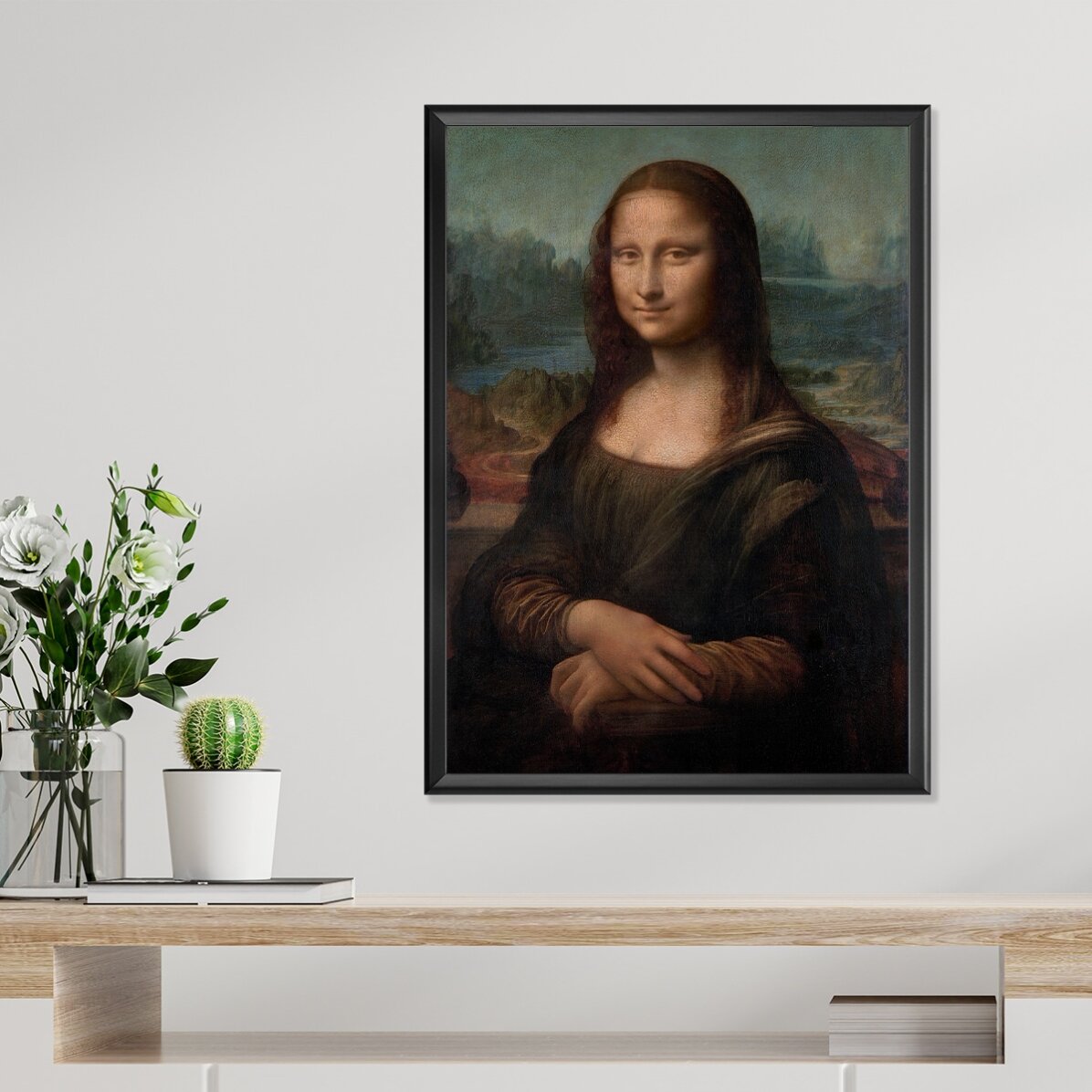 Póster de Leonardo da Vinci, «La Mona Lisa del Giocondo», 1506