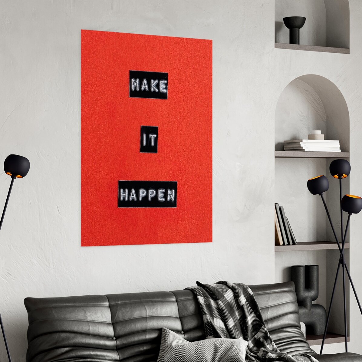 Cartel «Make it happen»