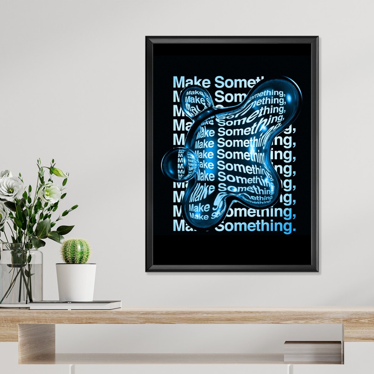 Poster Make something
