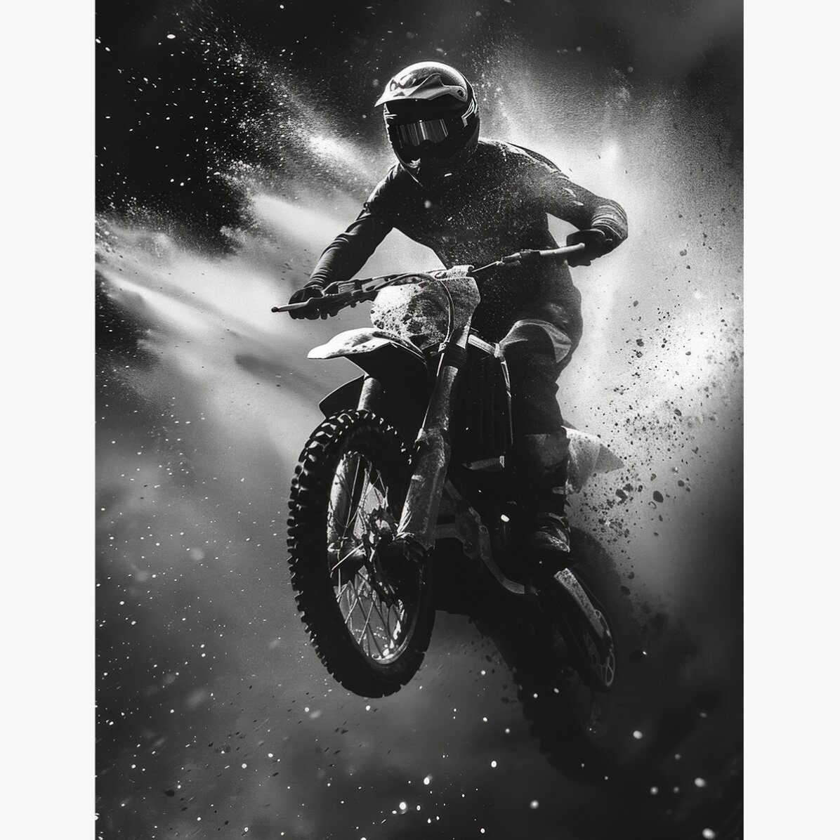 Motorcyclist Poster