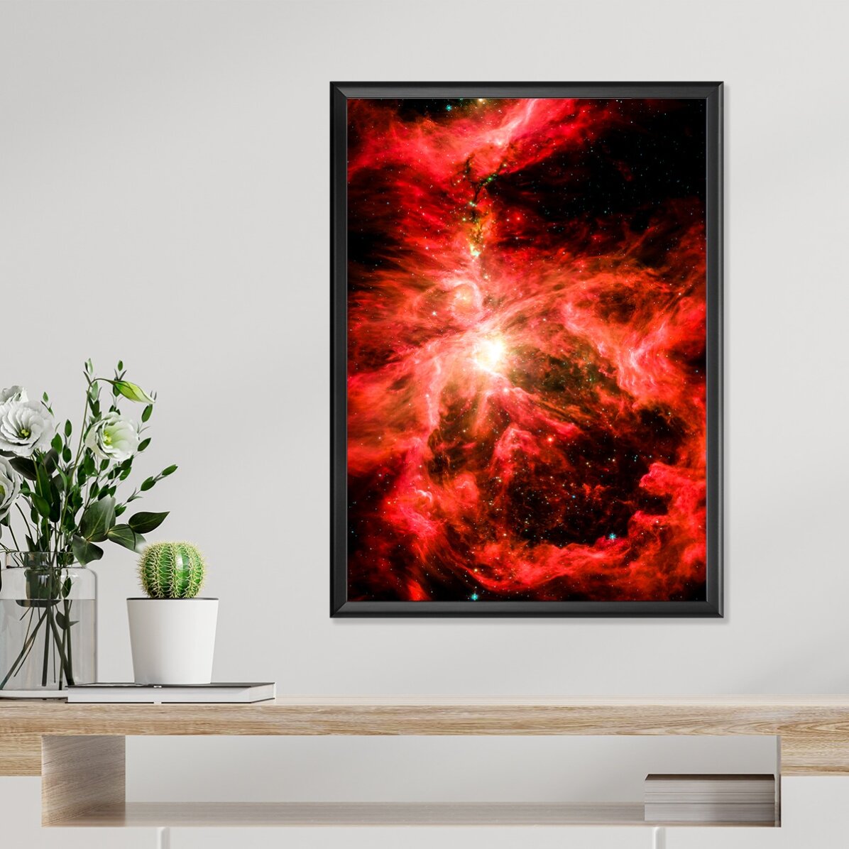 Póster «La Nebulosa Roja»