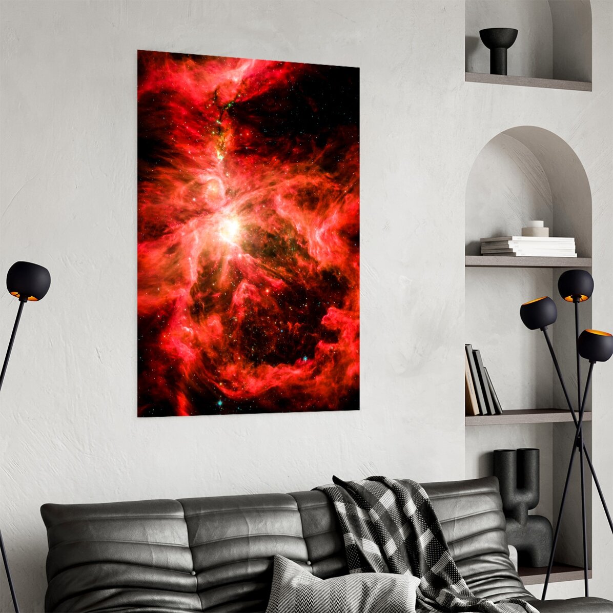Póster «La Nebulosa Roja»