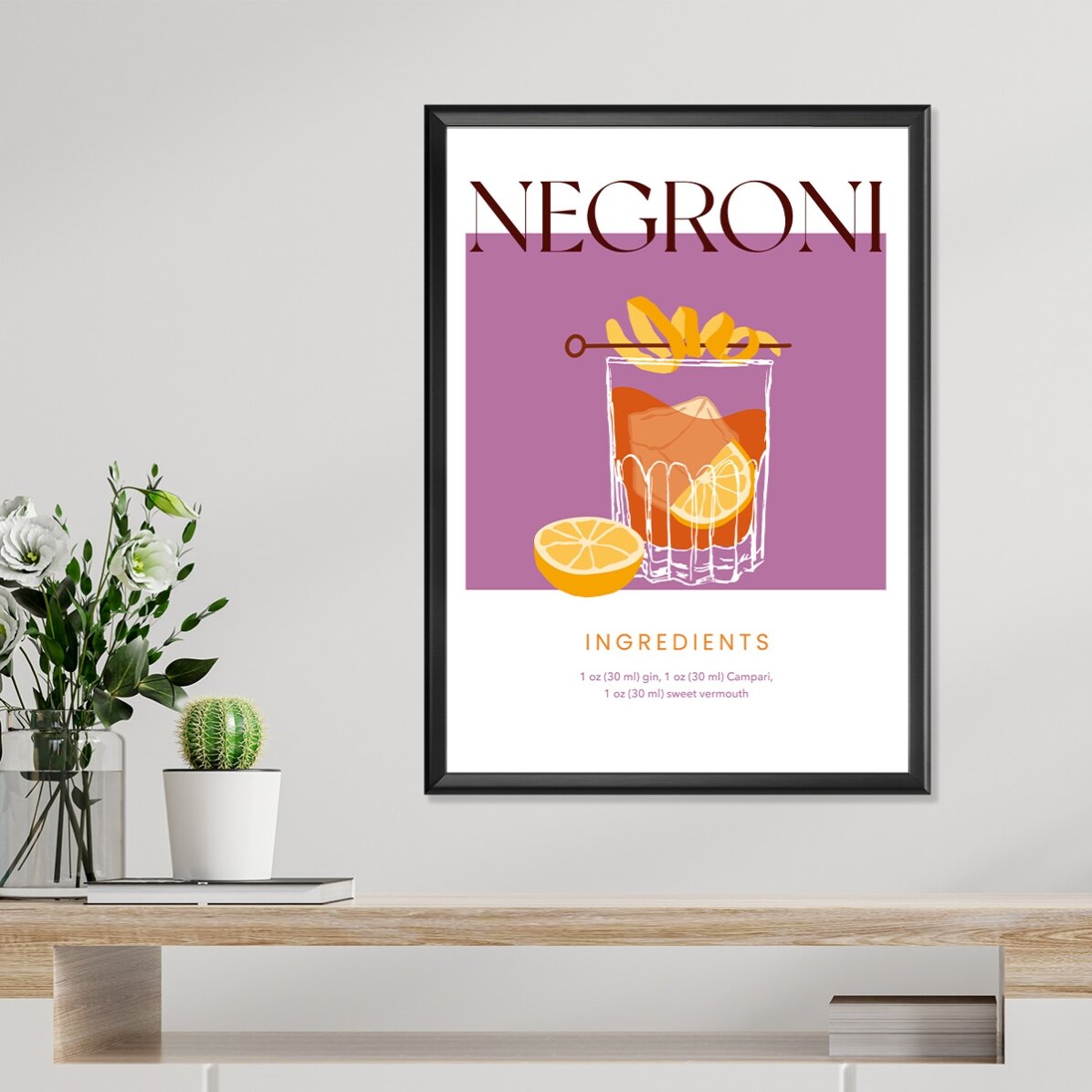 Póster de Negroni