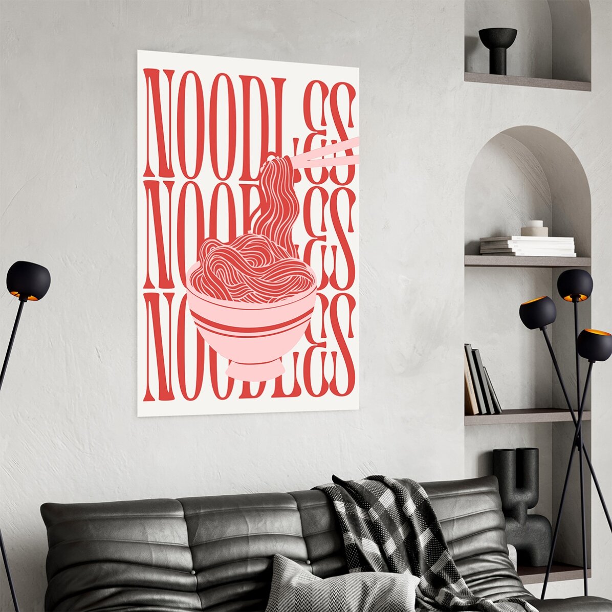 Póster «Noodles Lover»