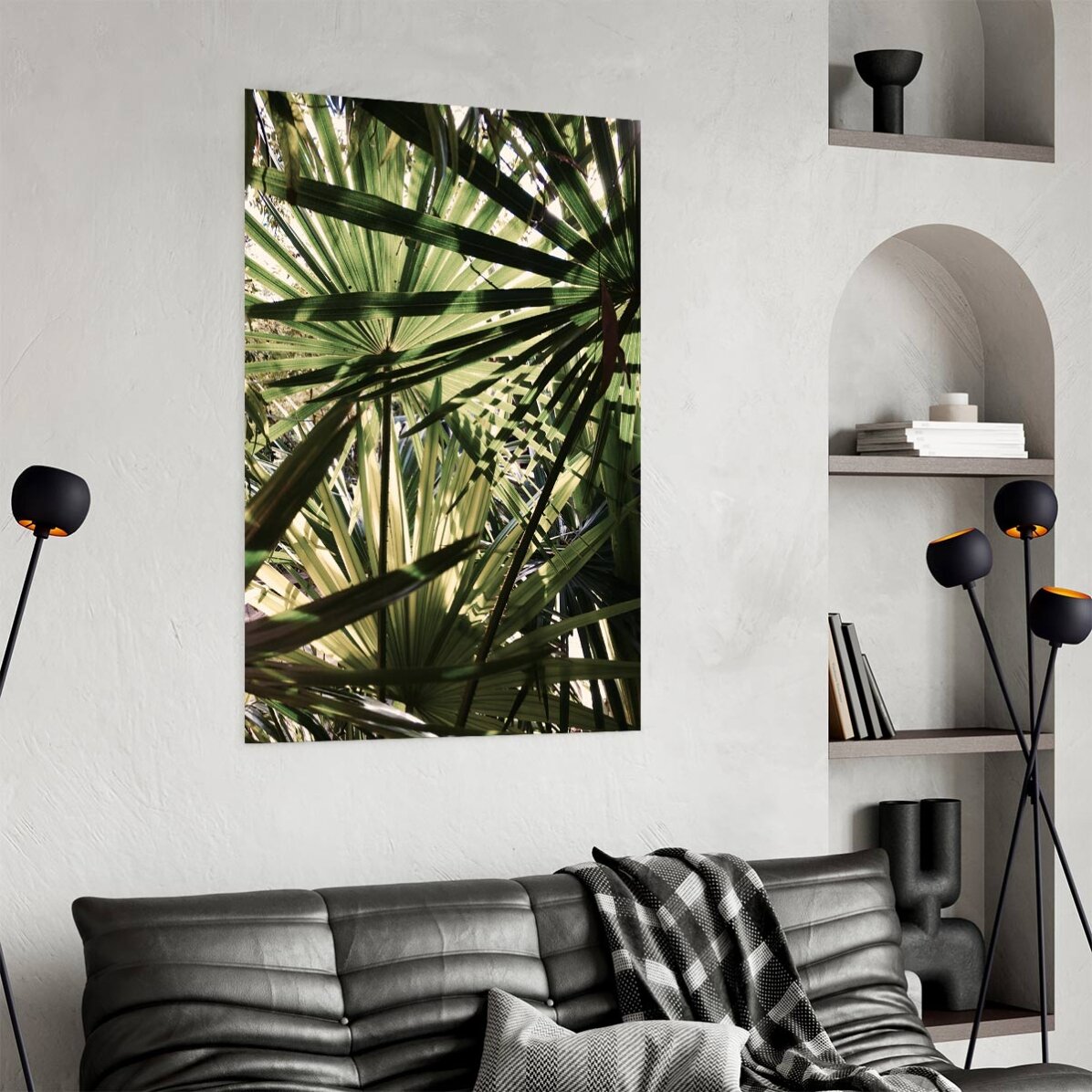 Póster de una palmera