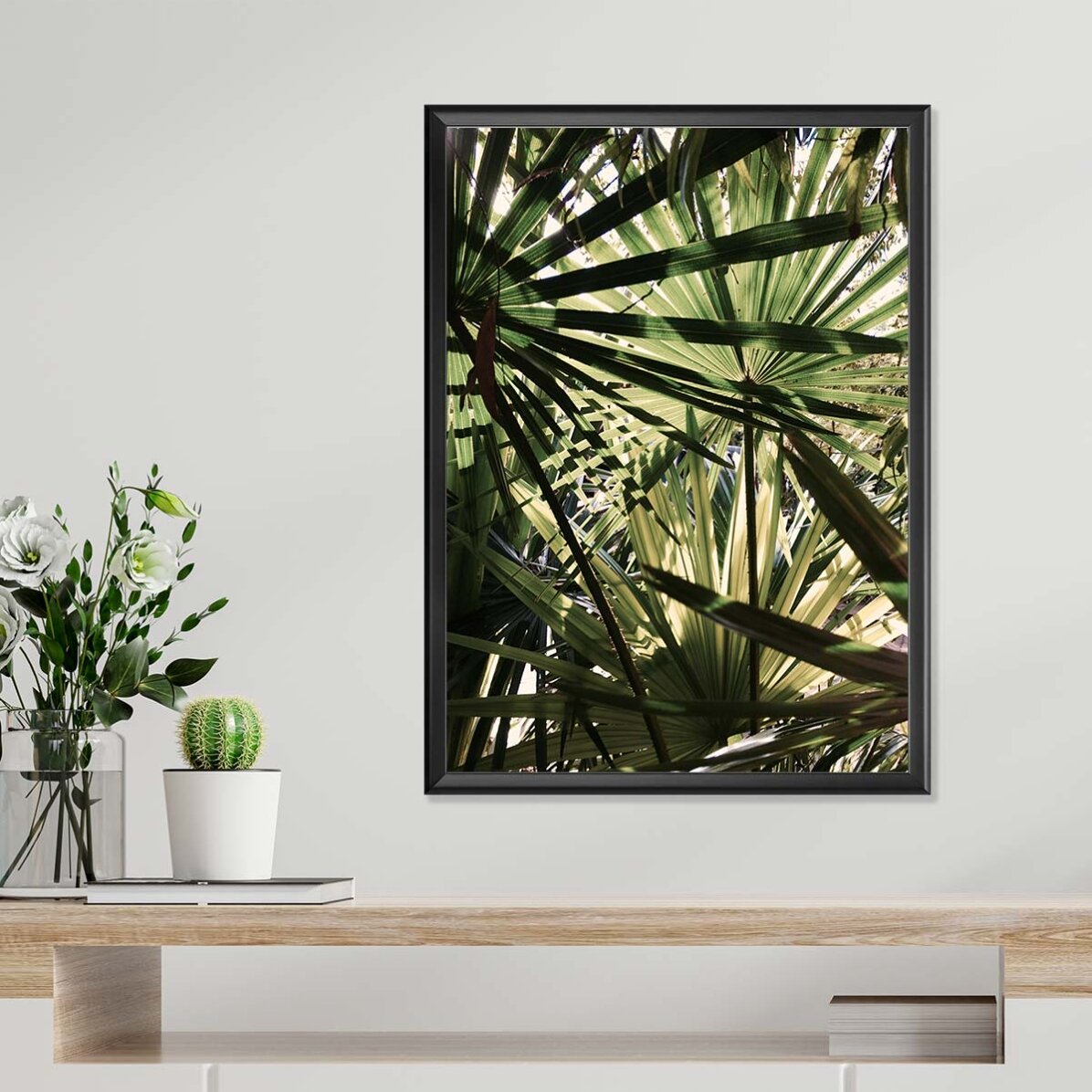 Póster de una palmera