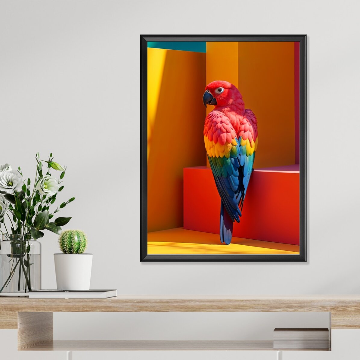 Póster «Papagal»