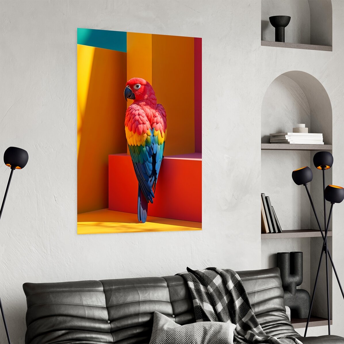 Póster «Papagal»