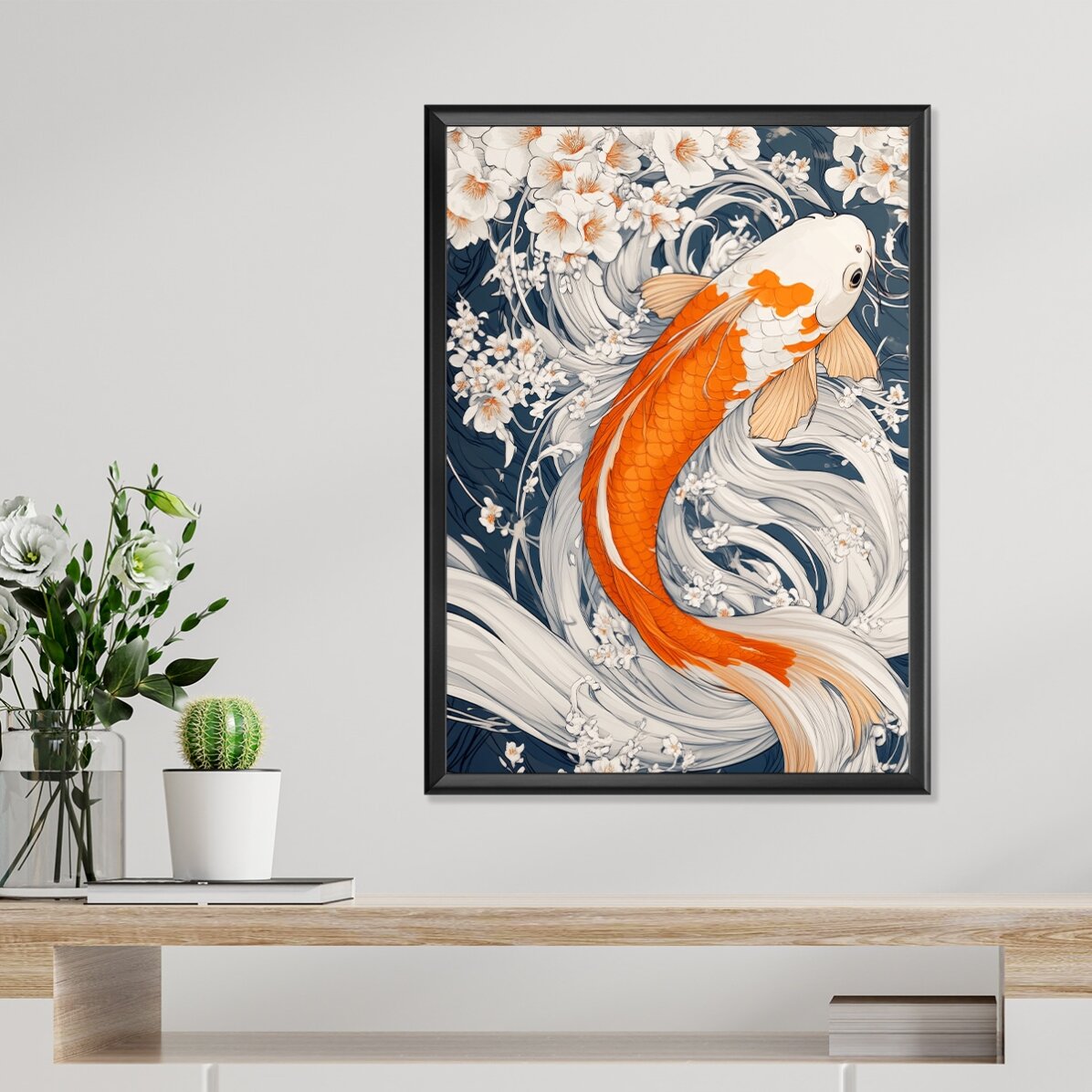 Japanese Fish Poster