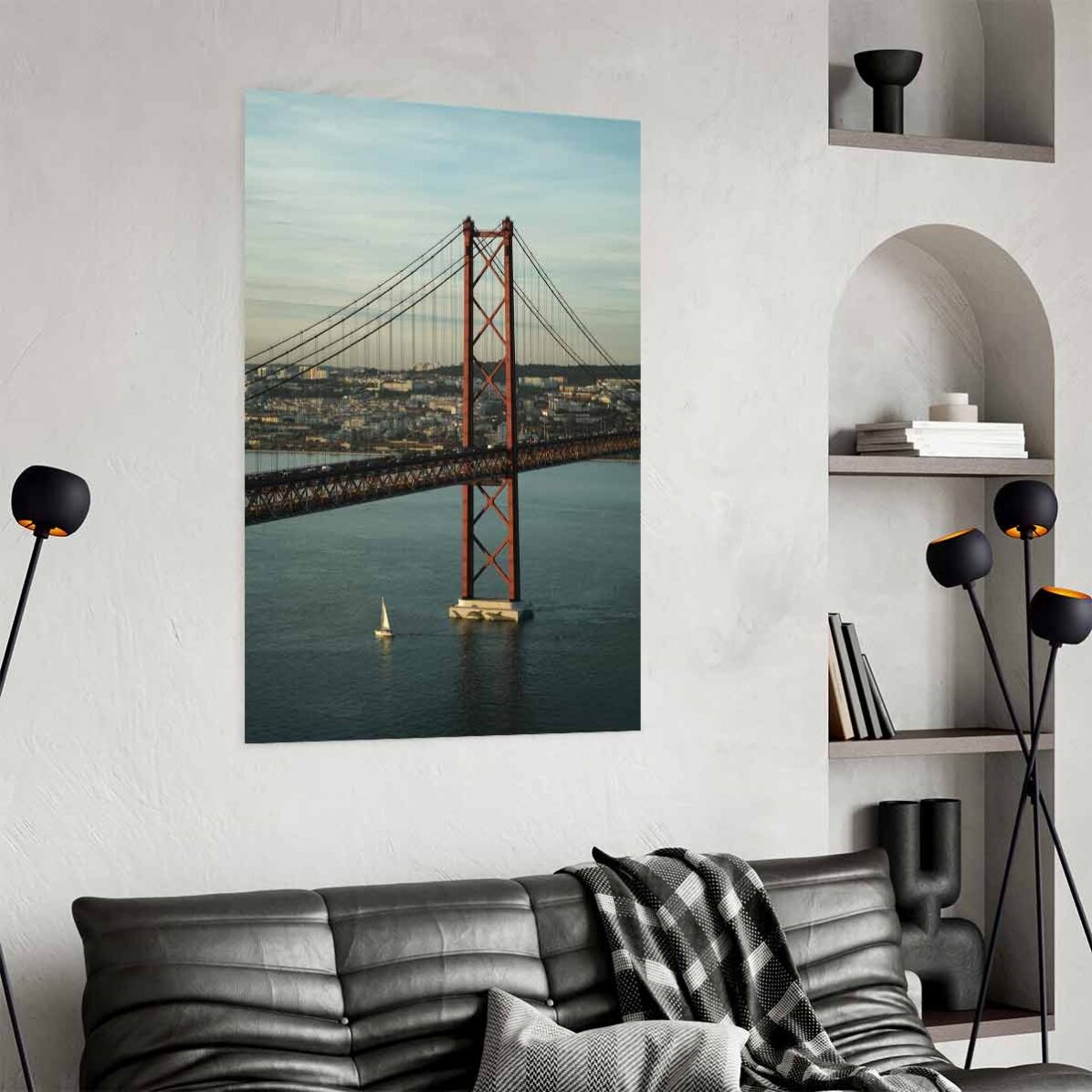 Cartel «Red Bridge»