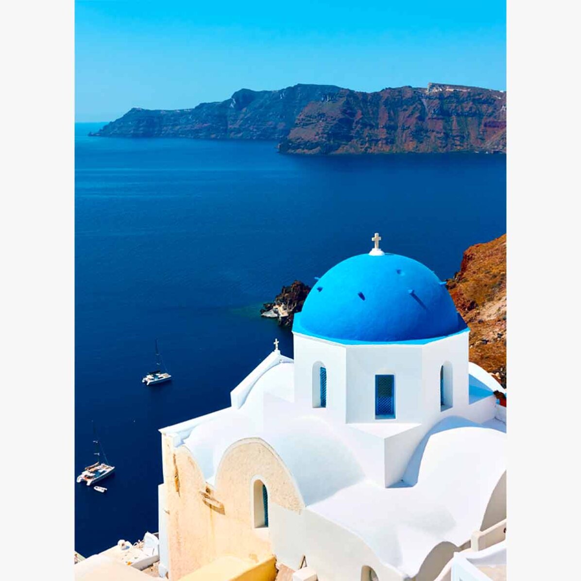 Póster de Santorini