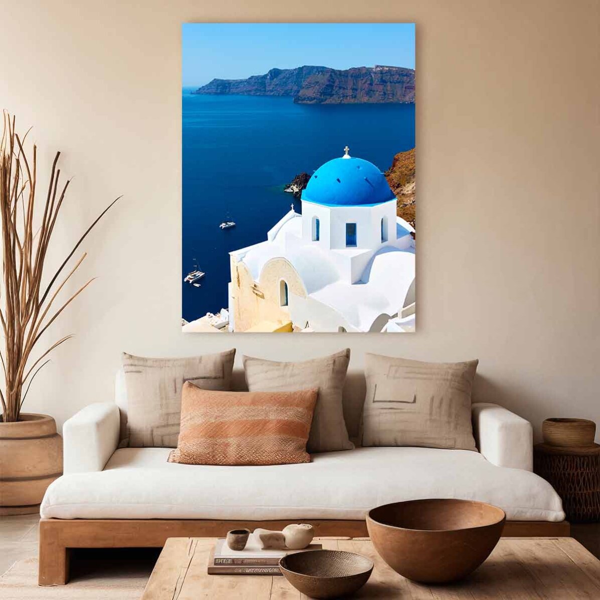 Póster de Santorini