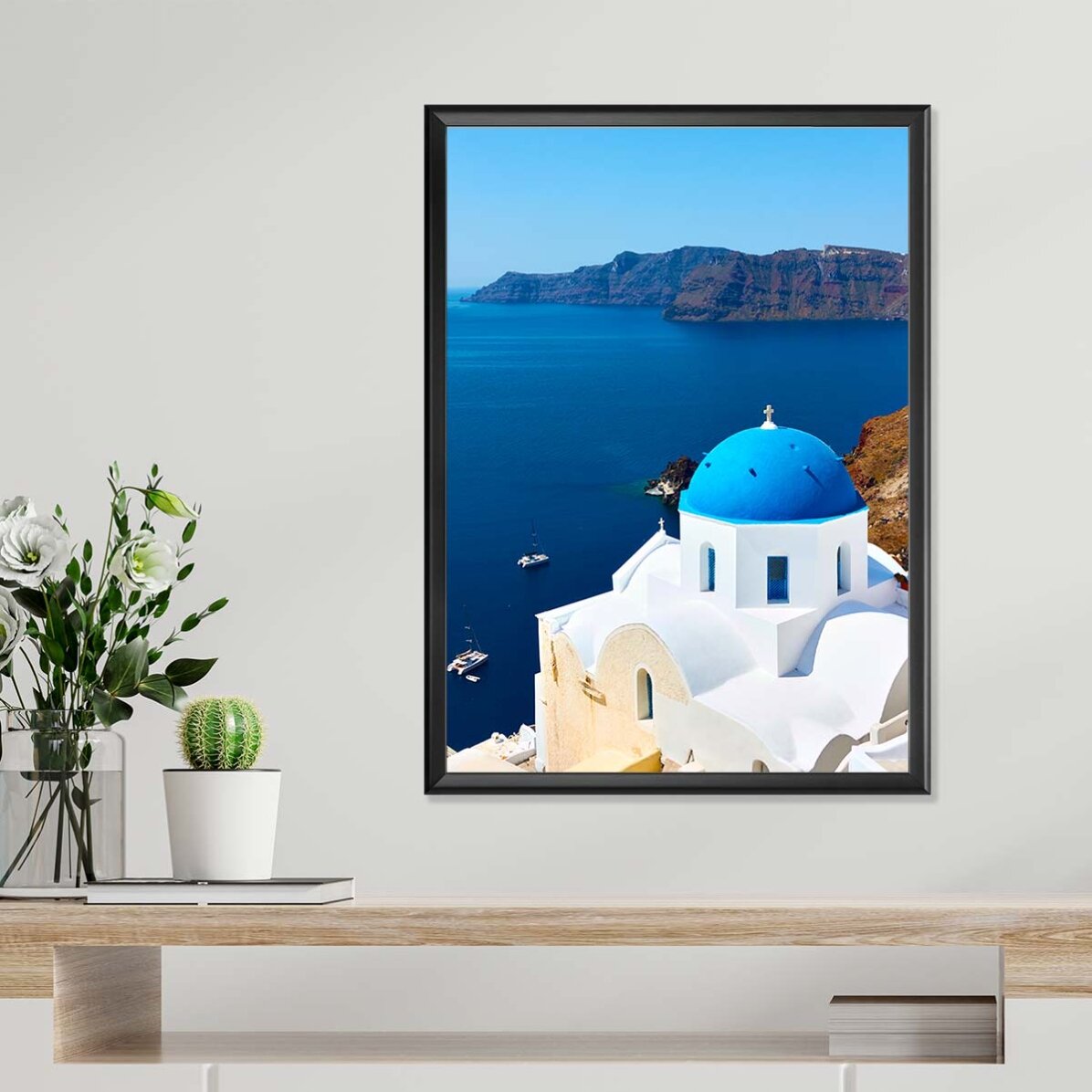 Póster de Santorini