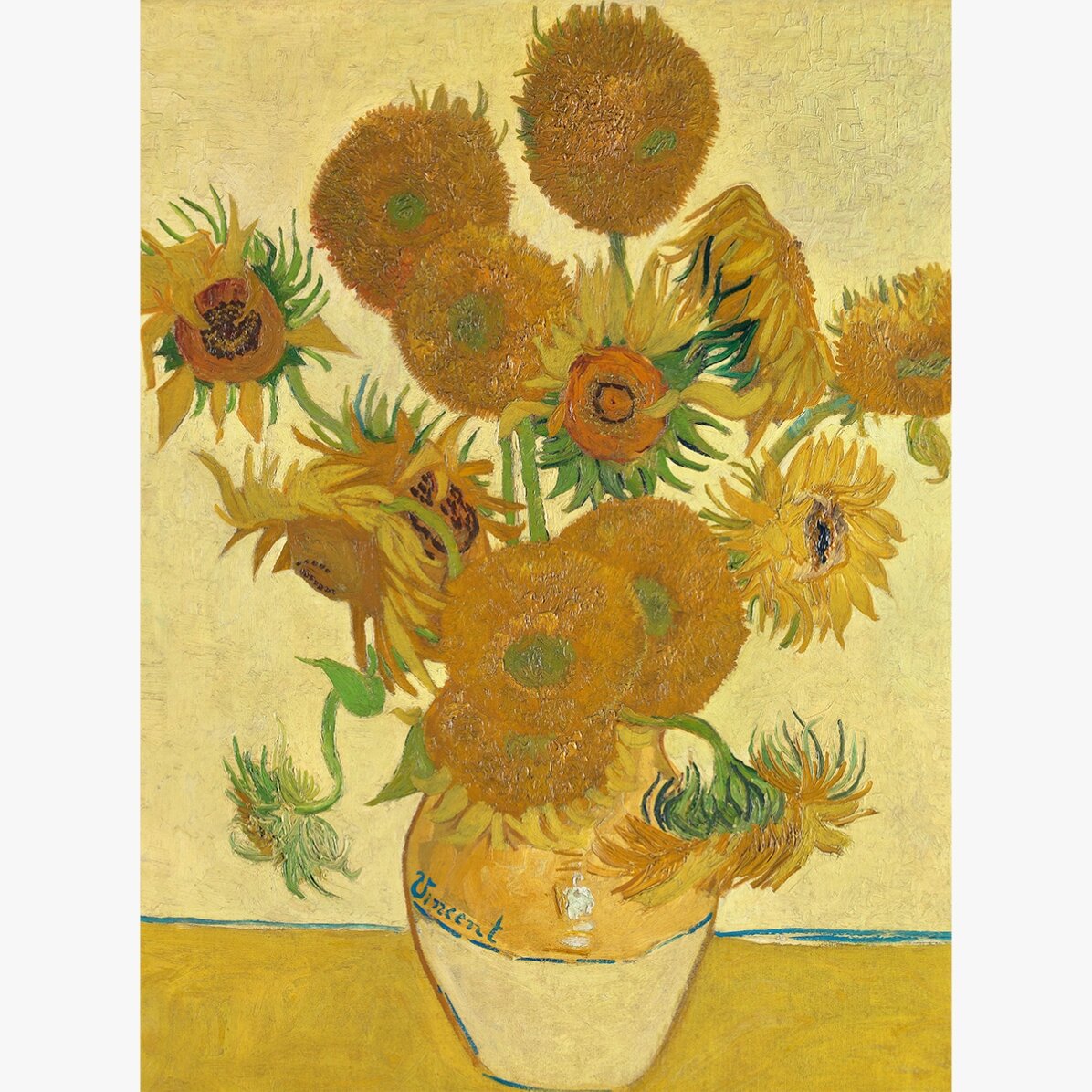 Póster de Vincent van Gogh, «El girasol», 1888