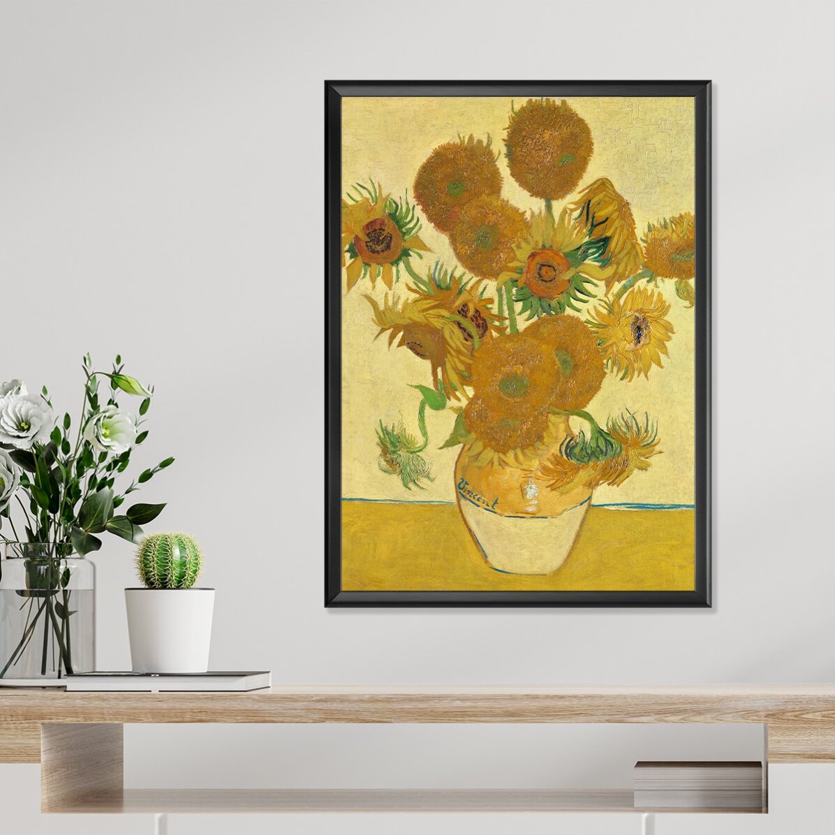Póster de Vincent van Gogh, «El girasol», 1888
