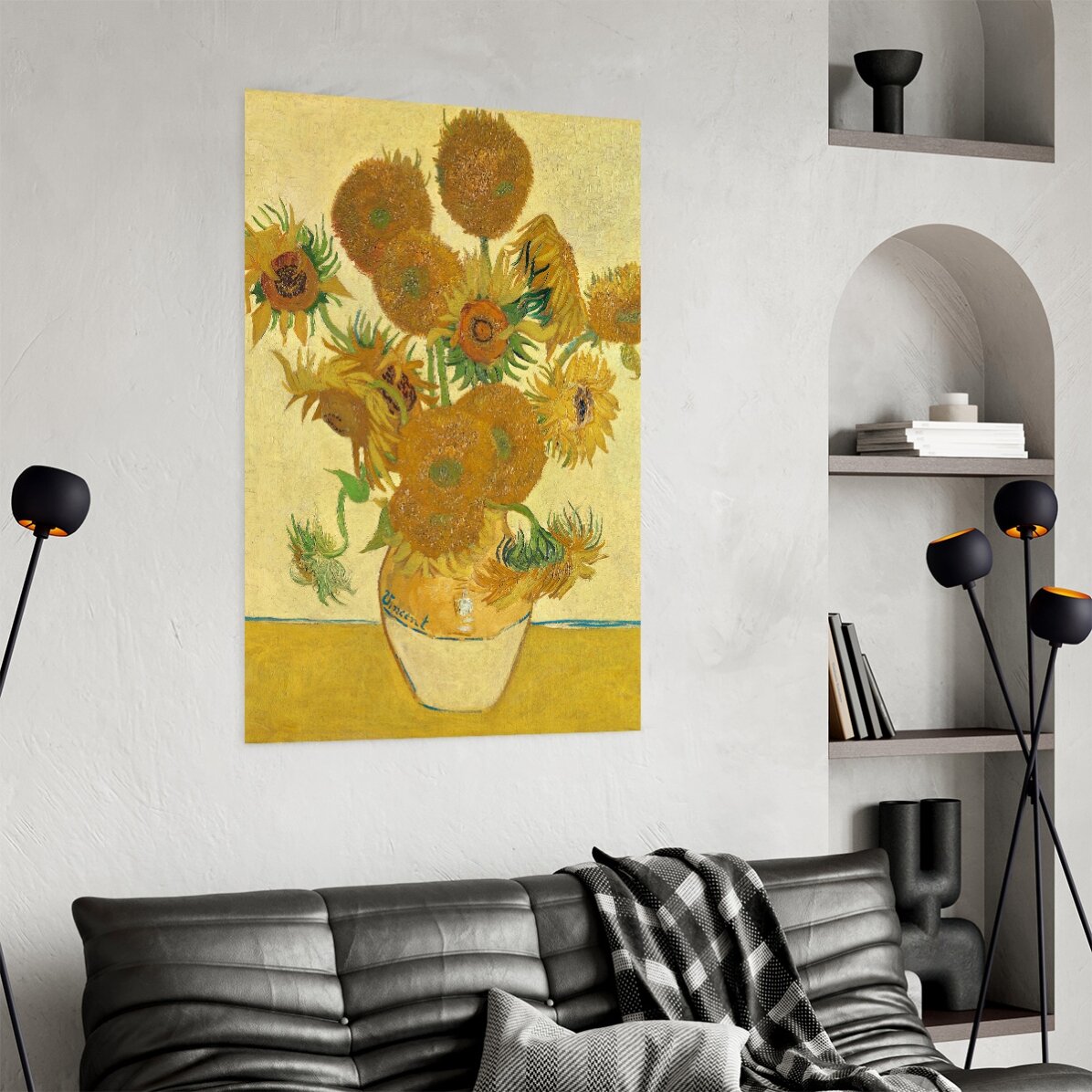 Póster de Vincent van Gogh, «El girasol», 1888