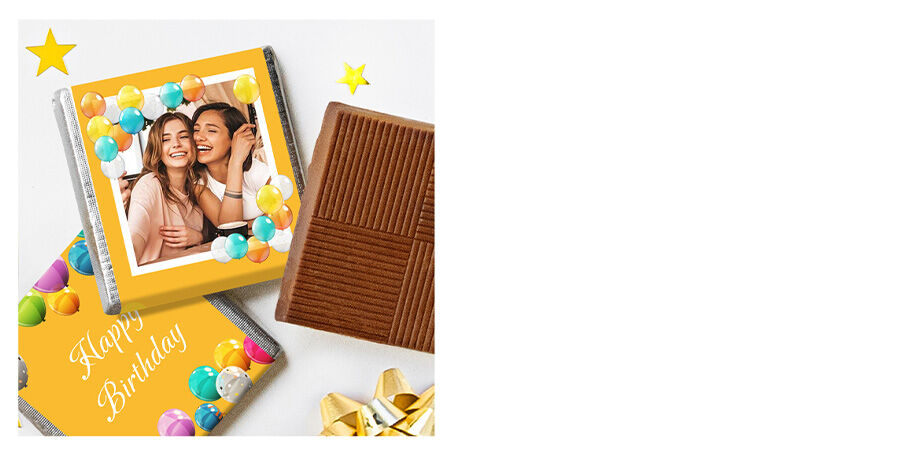 Dulces personalizados para un cumpleaños