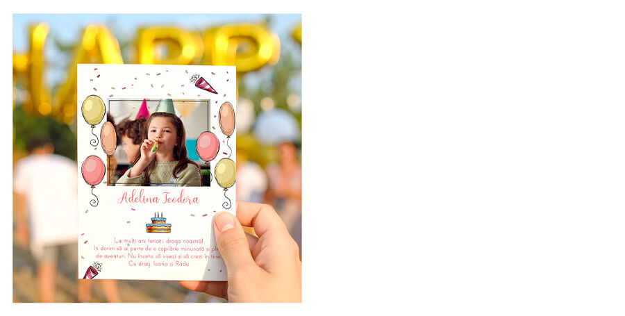 Personalised birthday cards