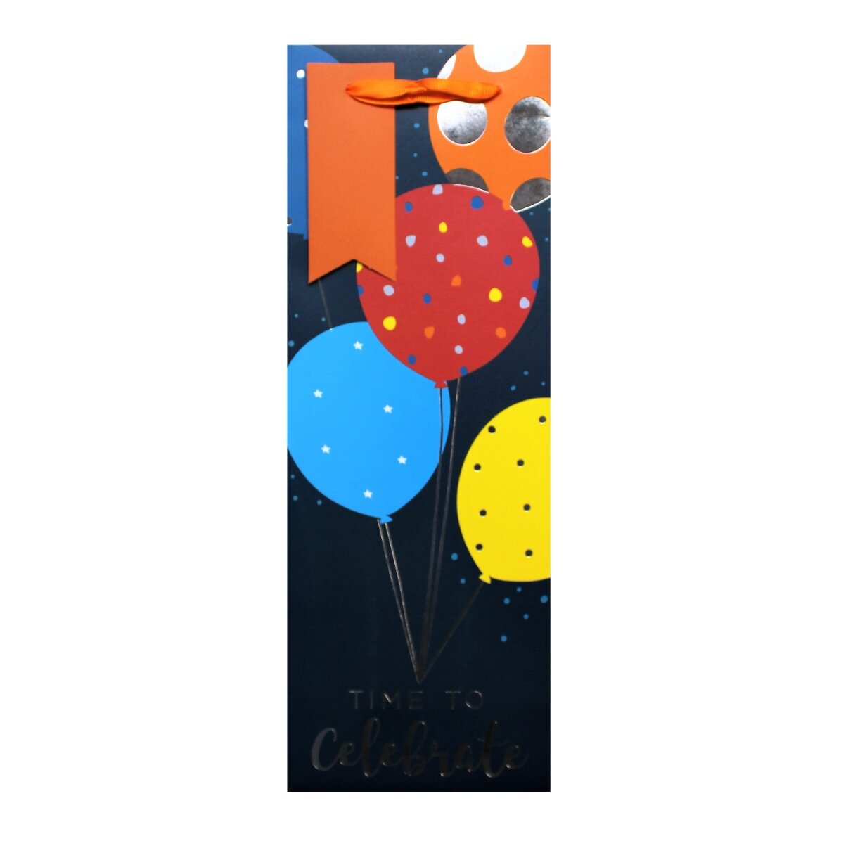 Bolsa de regalo para bebidas - modelo «Time to celebrate»