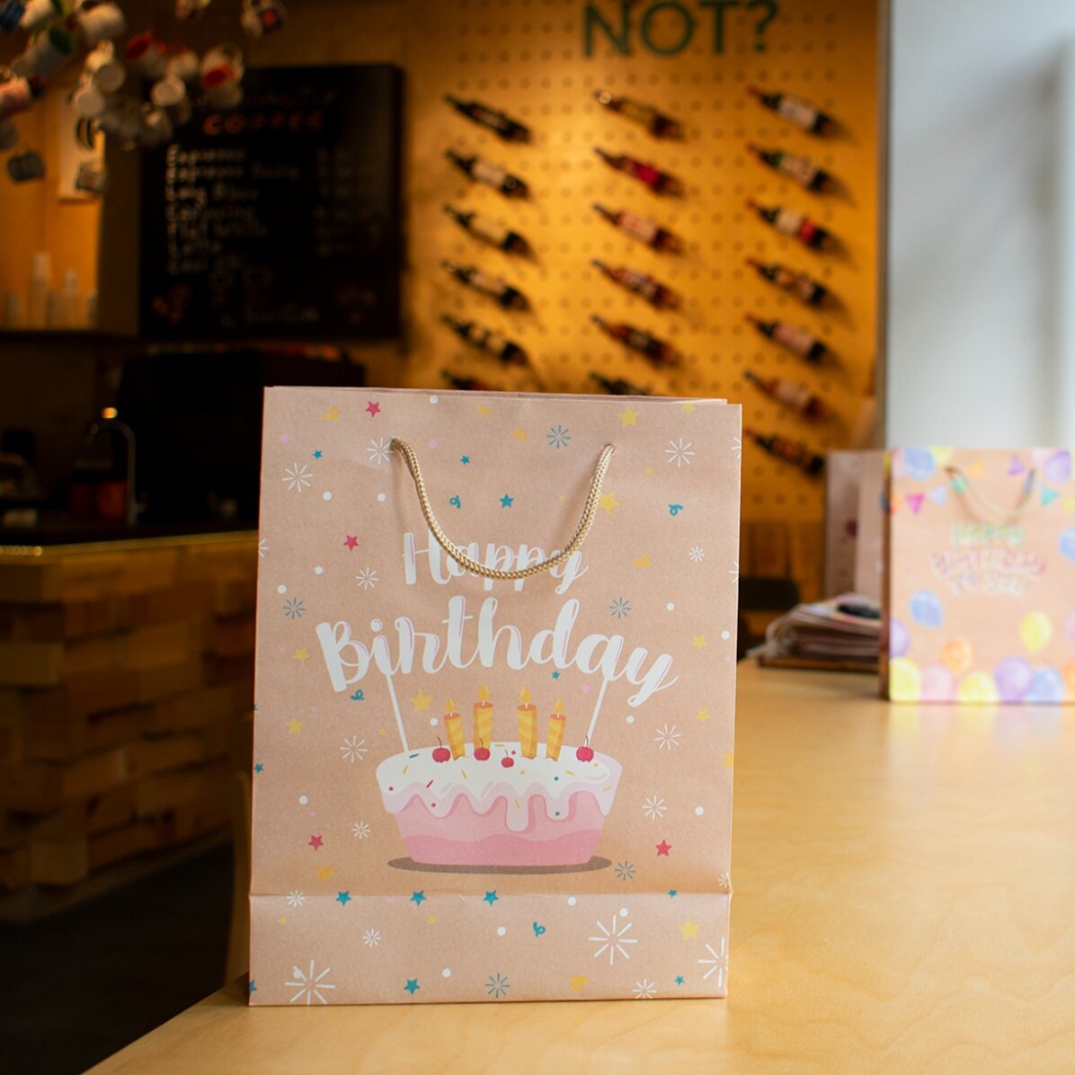 Bolsita de regalo pequeña - Feliz cumpleaños