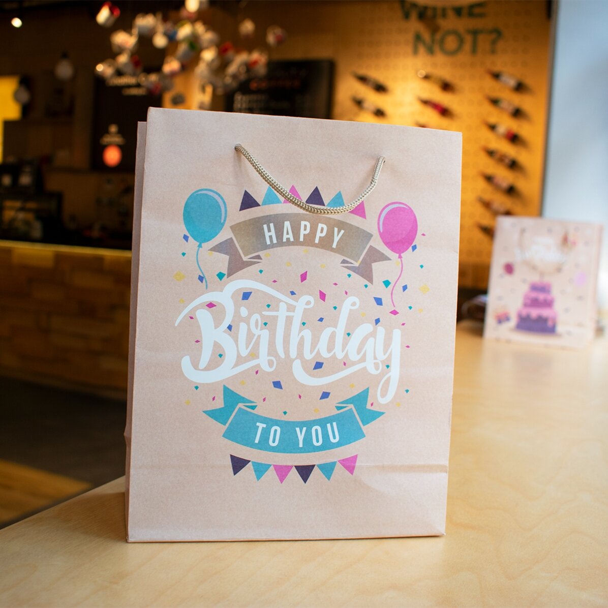 Bolsita de regalo pequeña - Feliz cumpleaños