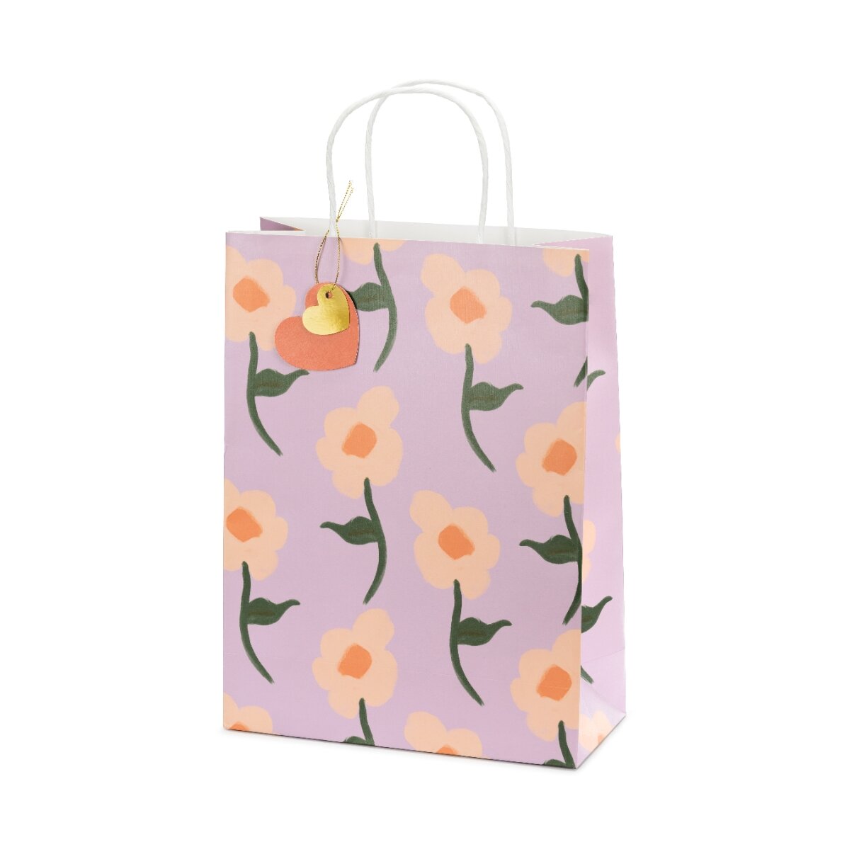 Bolsa de regalo - modelo con estampado floral variado
