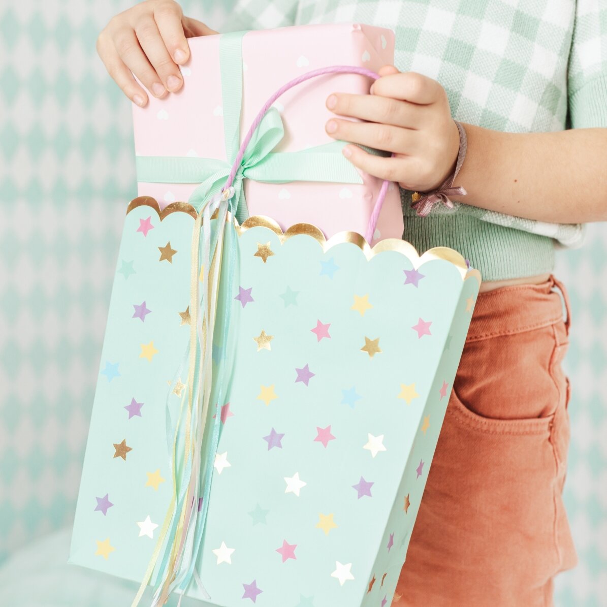 Bolsa de regalo - Estrellitas