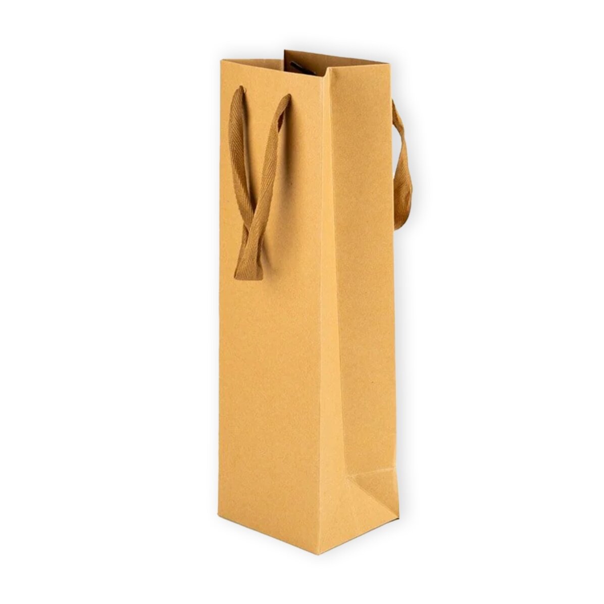 Bolsa de papel kraft de regalo para la botella