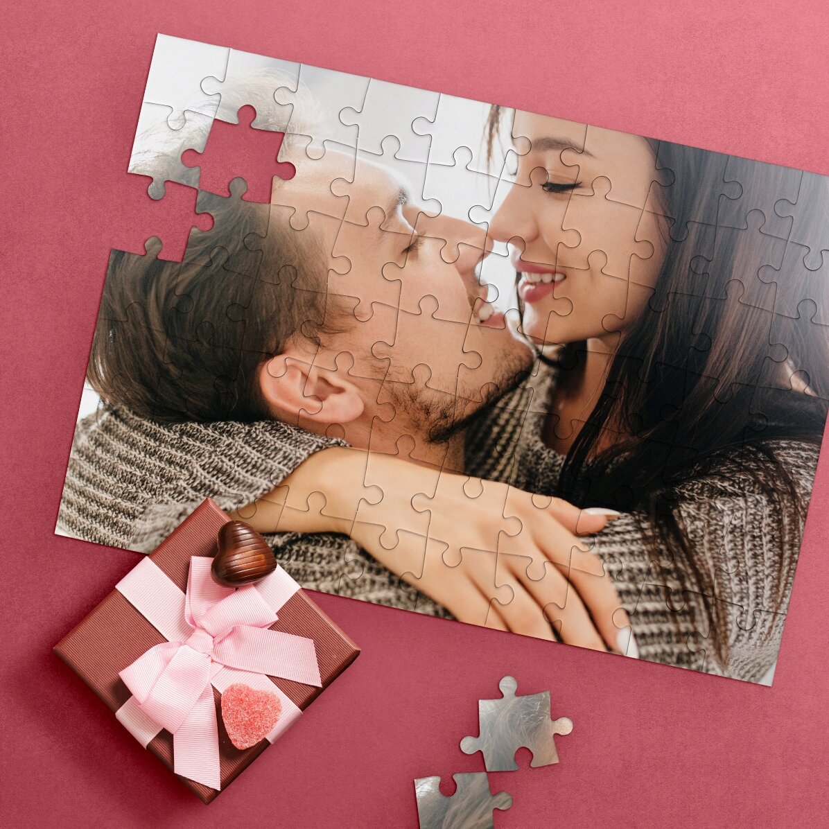 Rompecabezas personalizado con una foto de 28 x 19 cm