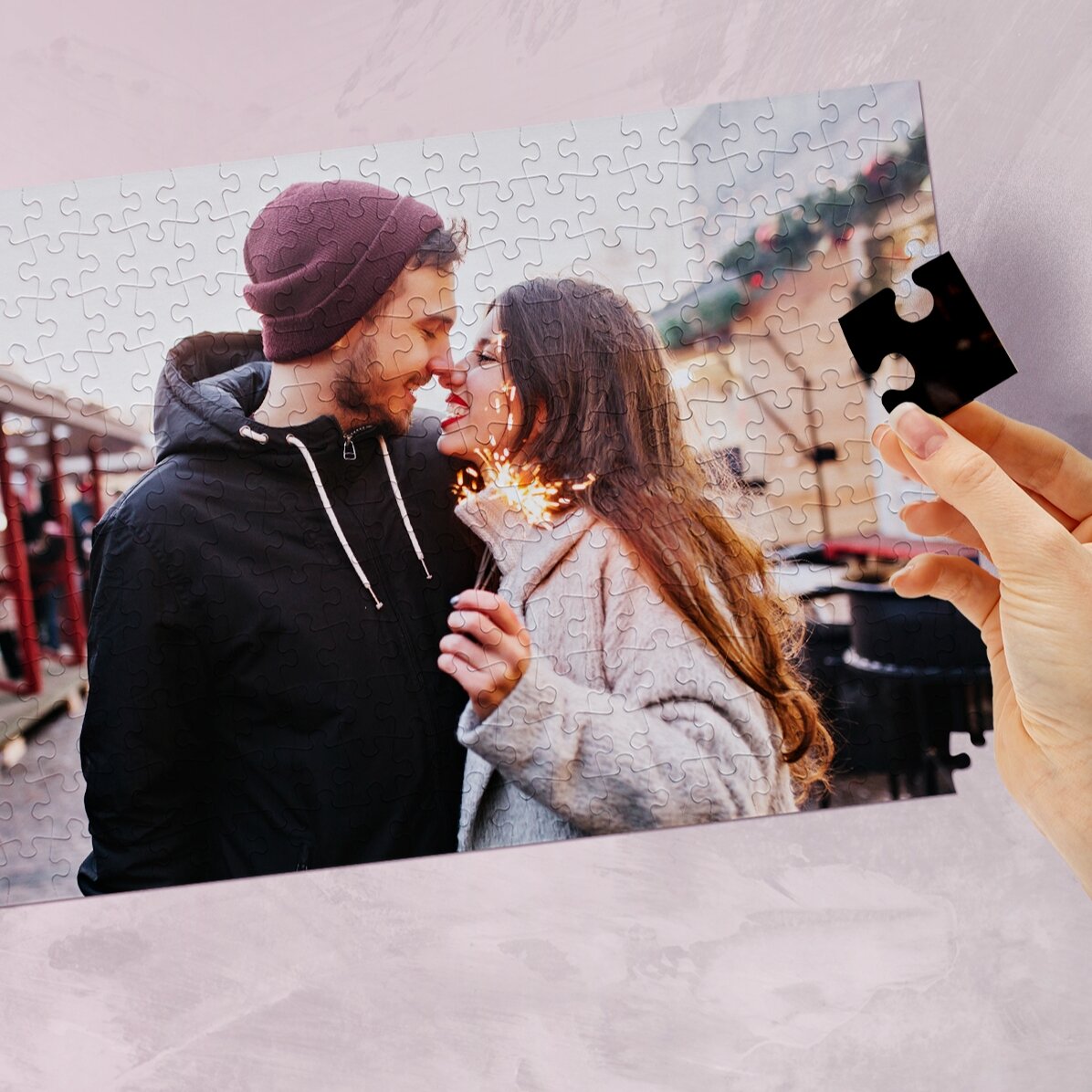 Rompecabezas personalizado con una foto de 36 x 24 cm