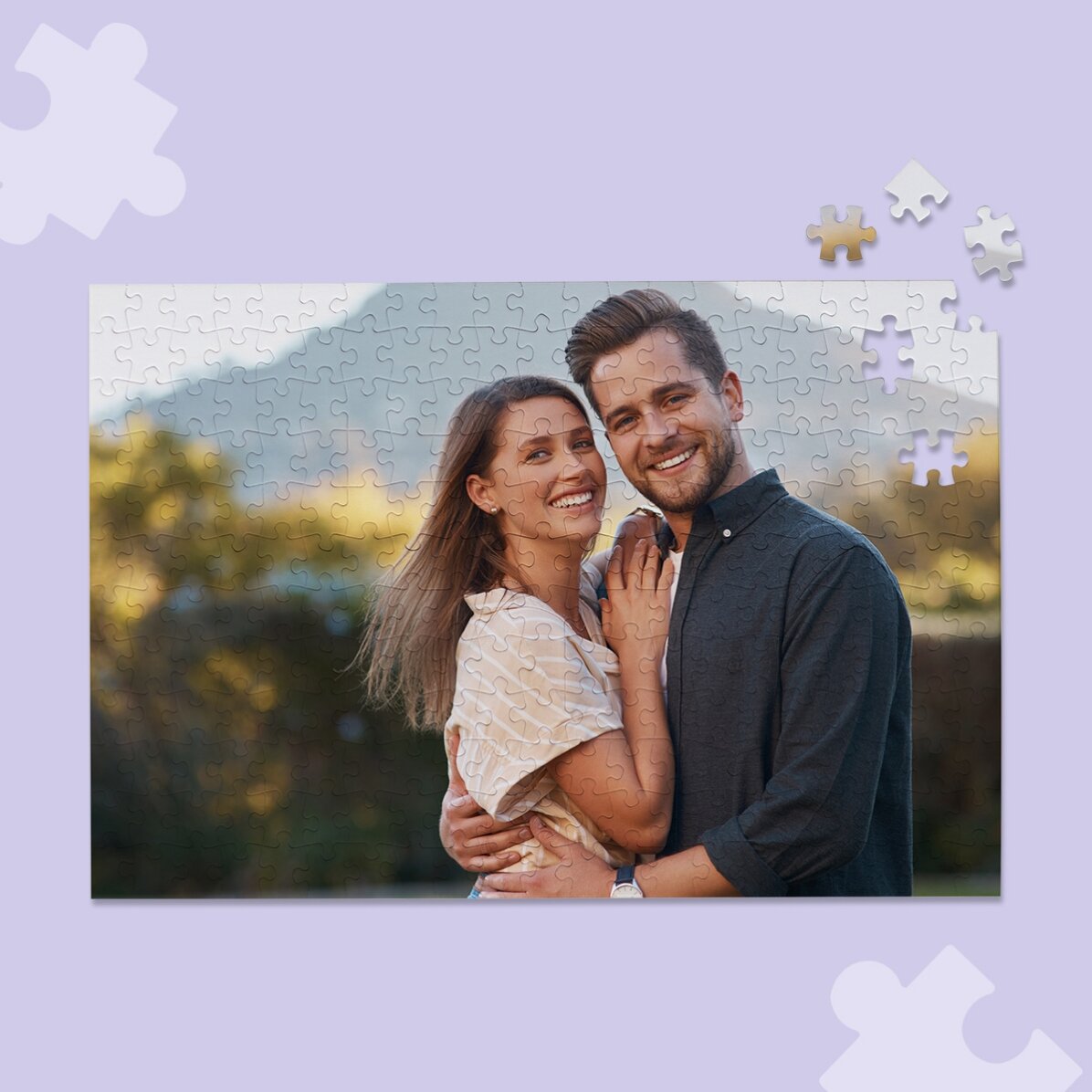 Rompecabezas personalizado con una foto de 36 x 24 cm