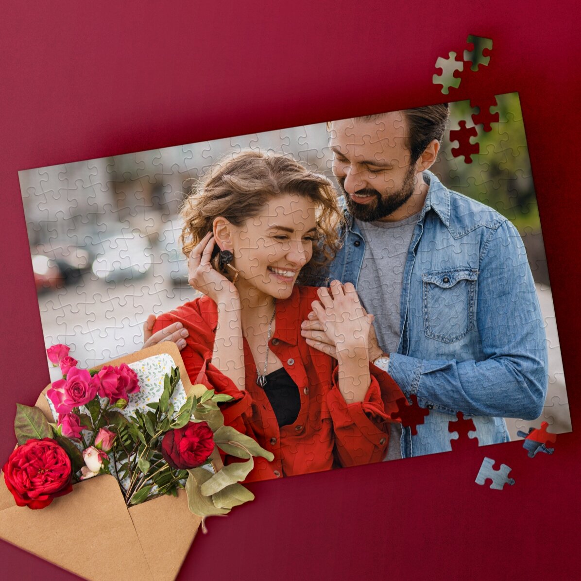 Rompecabezas personalizado con una foto de 40 x 28,5 cm