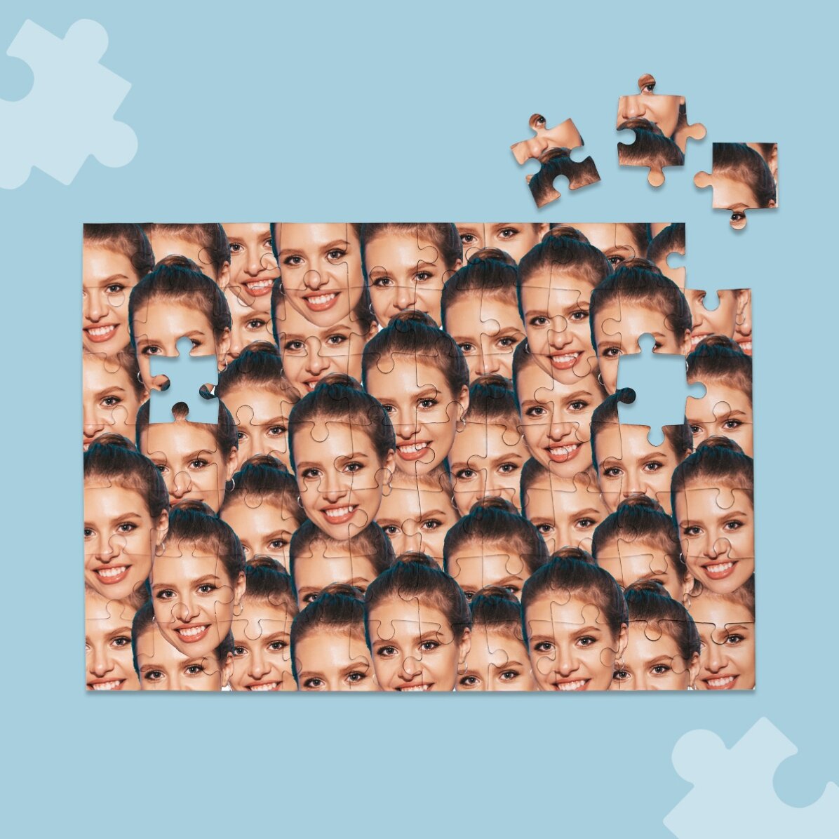 Rompecabezas personalizado con una foto - Collage