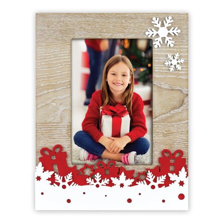 Marco de fotos navideño - modelo Quincy