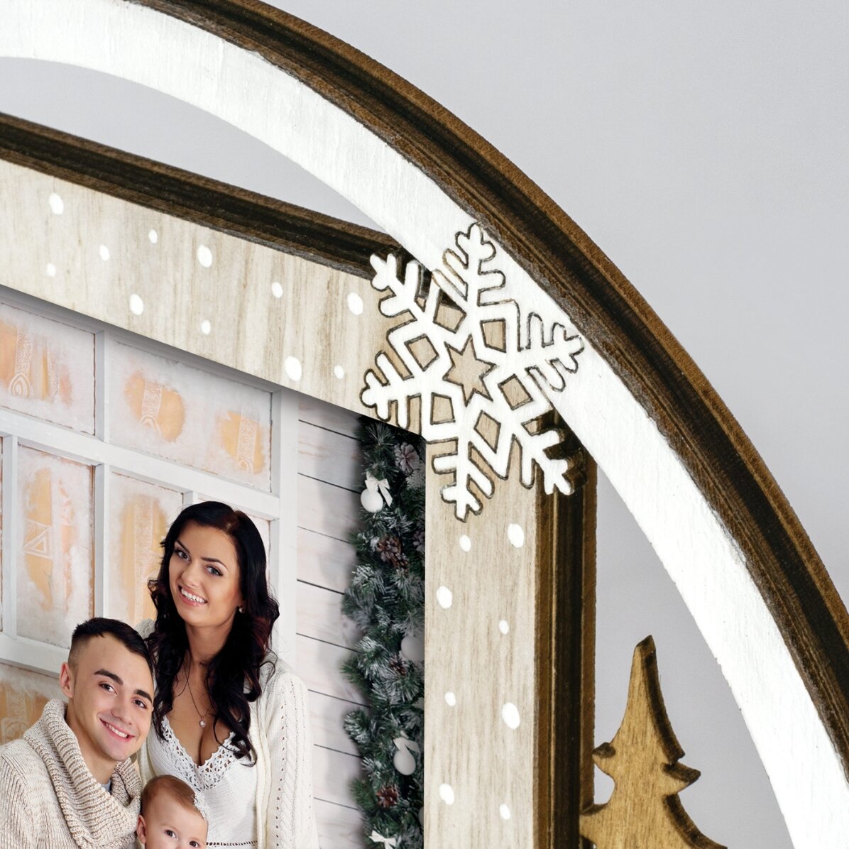 Marco de fotos navideño - modelo Vester
