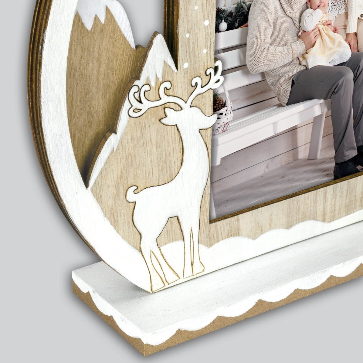 Marco de fotos navideño - modelo Vester