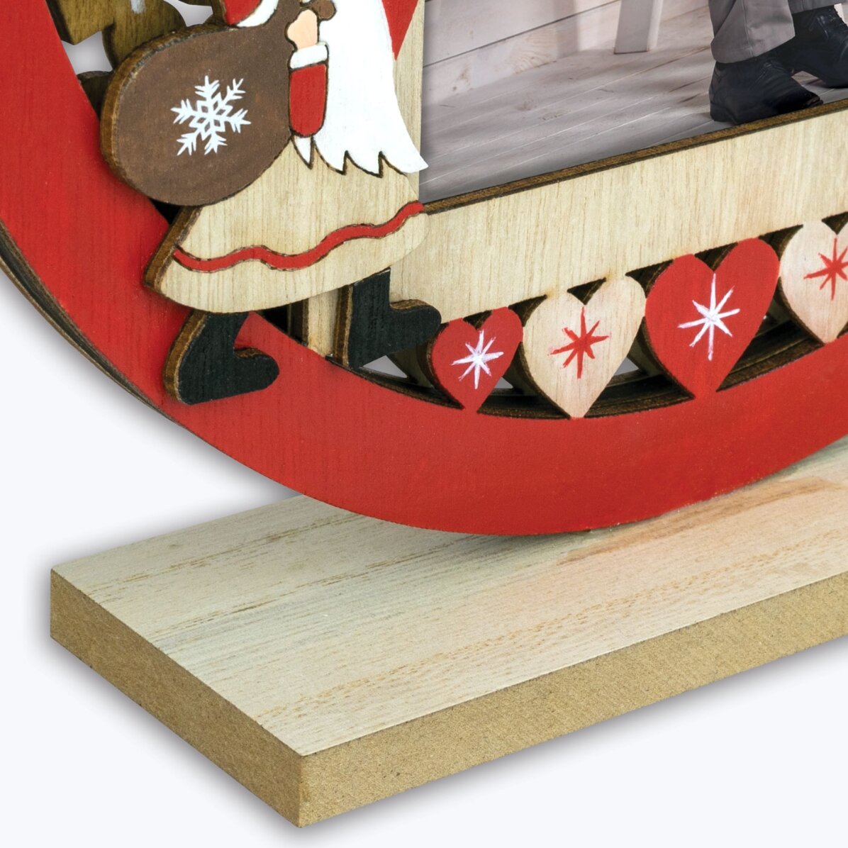 Marco de fotos navideño - modelo Curtis