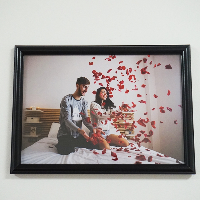 Marco de fotos personalizado con una foto - A4 apaisado