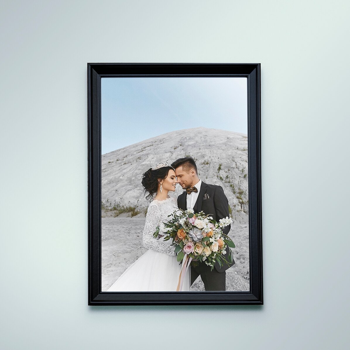 Marco de fotos personalizado con una foto - A4 vertical