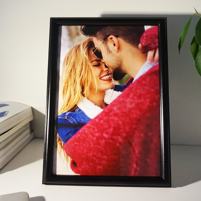Marco de fotos personalizado con una foto - A4 vertical
