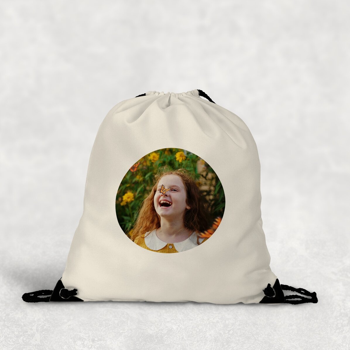 Mochila personalizada con una foto
