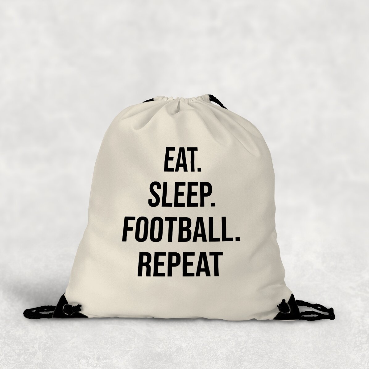 Mochila personalizada con texto