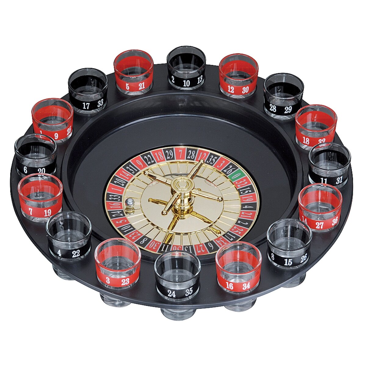 La ruleta de chupitos