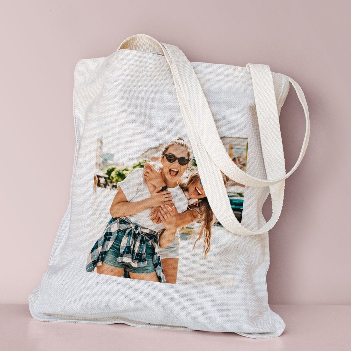 Personalised bag with photo