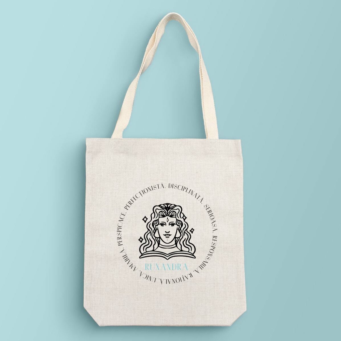 Bolso personalizado con texto - Signo de Virgo