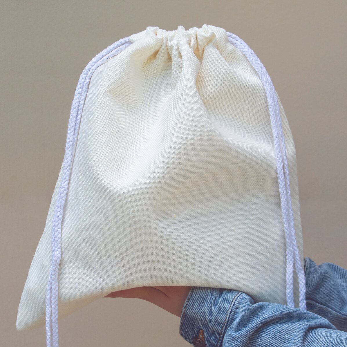 Bolsa mediana personalizada con nombre - Niña