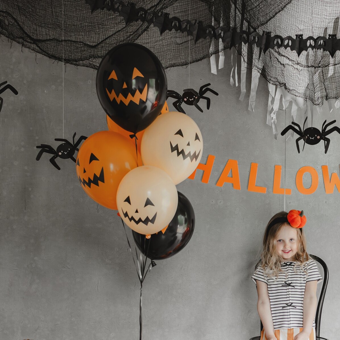 Lote de 6 globos - Halloween